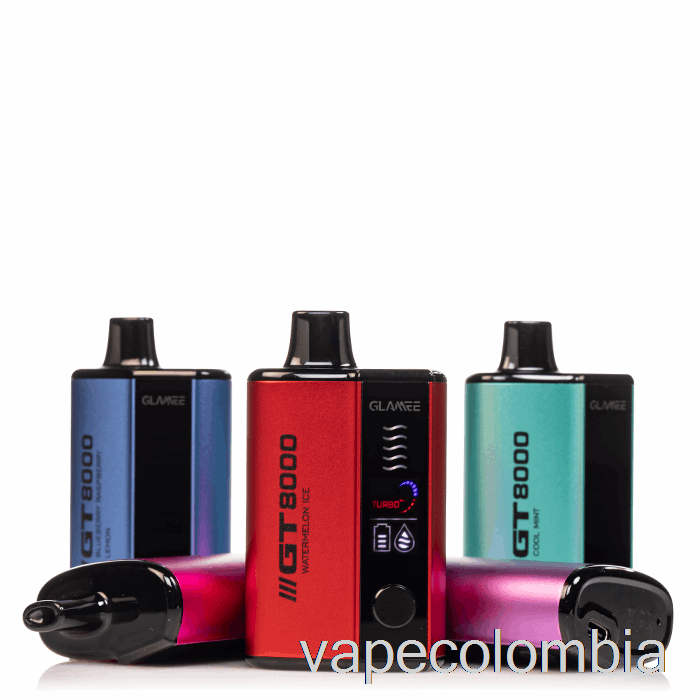 Kit Vape Completo Glamee Gt8000 Desechable Mango Melocotón